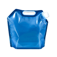 500ml 1l 3l 5l 10l Poignée Liquide Rechargeable Bec Buse Poche Bec Personnalisé Poche À Boire Liquide Emballage Sac En Plastique