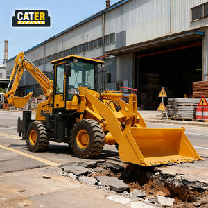 Neuer Diesel-Radlader Baggerlader Großer Landwirtschafts-Baggerlader Mini-Baggerlader mit Baggeranbau - Product Image 5