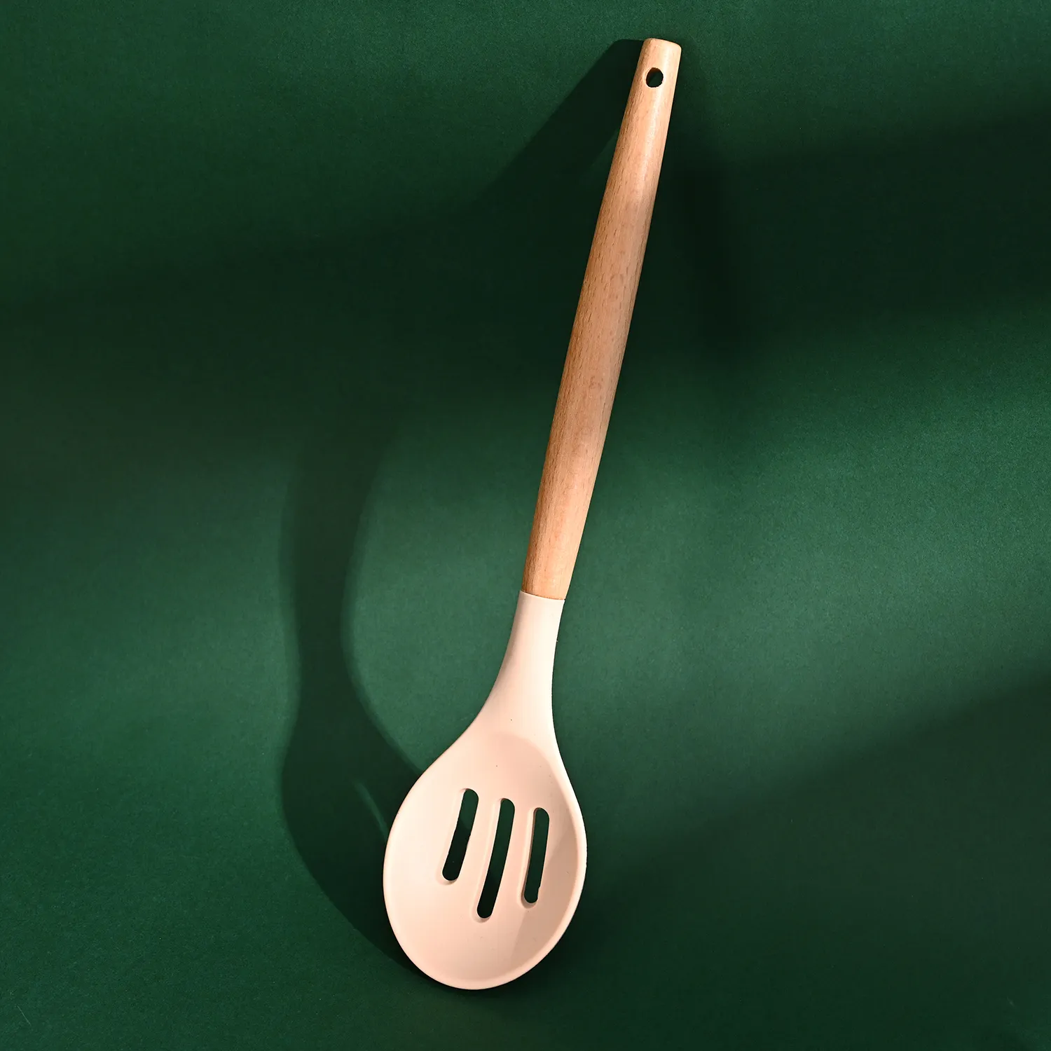 12 pezzi accessori in Silicone da cucina strumenti utensili da cucina Set di utensili da cucina in Silicone con manico in legno