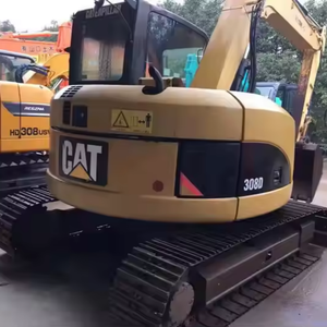 Excavatrice sur chenilles hydraulique CAT 308D d'occasion de 8 tonnes, nouvelle arrivée, design original, livraison rapide - Product Image 4