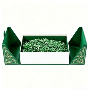 Boîte en papier de luxe au design fantastique avec double ouverture, impression et dimensions personnalisées - Product Image 1