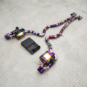 Système d'échappement Boska Valvetronic ou silencieux d'échappement en titane pour Mercedes-Benz S500/S550/S63 AMG W222 - Product Image 1