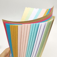Papier de couverture gaufré couleur A4 230 g/m² pour livres, papier dermatoglyphique de papeterie de bureau tendance