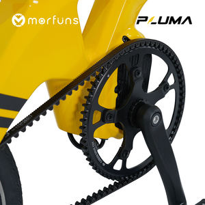 Vélo électrique pliable, léger, facile à conduire et élégant en fibre de carbone, ne pesant que 29 livres, un SUV typique peut contenir 2-3 vélos électriques. - Product Image 5