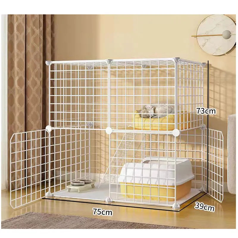 Mesh & Plastcat Bowluse for Cats Stops Pets Solid Metal Kennel Pet Bowlathable Iron DIY White Fashion Plastic Nest Box Bird Pc1i