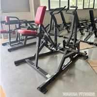 Proveedor Líder de Equipos de Gimnasio Comerciales de Acero con Estructura Resistente, Máquina de Remo Lateral Aislada para Entrenamiento Muscular