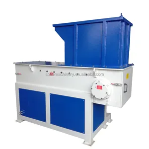 New design high quality WT800 model 600kg/hr single one shaft pallets shredder plastic lump single shaft shredder