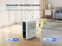 KC Corée du Sud Réutilisable Silencieux Tuya Toit Montage Électrique Armoire 360 Sac Suspendu 12v Réguler Vide Murale Déshumidificateur