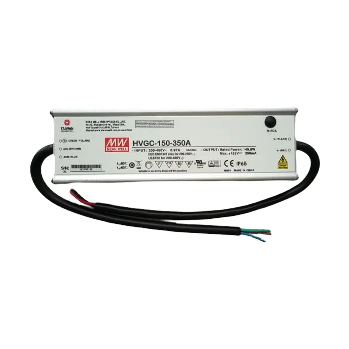 HVGC-150-1050B Meanwell लगातार वर्तमान 150w एलईडी ड्राइवर