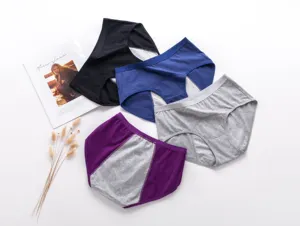 Nouveaux produits en gros : Culottes menstruelles anti-fuites, sous-vêtements hygiéniques en pur coton, culottes de règles pour femmes - Product Image 3