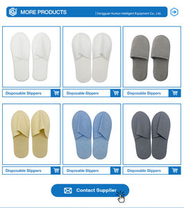 Chaussons jetables non tissés écologiques respirants antidérapants pour hôtel Airbnb motel spa invités vente en gros - Product Image 5