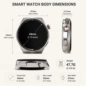 Okpu FAN-GT60 Smart Watch With <b>Mini</b> Fan Set Round AMOLED Display Silicone Band Bluetooth Fitness <b>Tracker</b> Unisex - Product Image 2