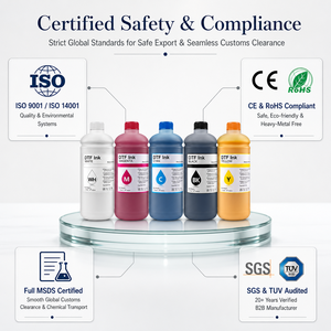 Ocbestjet Manufacturer 1000ML Water Based DTF <strong>Tinta</strong> Textil <strong>Print</strong> Ink For Epson XP600 L1800 L1805 P600 DX5 4720 I3200 Printer - Product Image 4