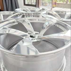 ล้อฟอร์จแบบชิ้นเดียวขัดเงา 5 ก้าน ขนาด 18/19/20/21/22 นิ้ว 5x112 สำหรับรถยนต์ออดี้ สปอร์ต เอส/อาร์เอส รุ่น Q7 Q8 - Product Image 2