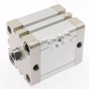 Cilindros neumáticos compactos Dientes internos ACE100X80 Nuevo Original Listo Stock Automatización industrial PLC Dedicado PLC Programación C - Product Image 1