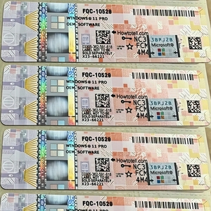 Etiqueta COA Rosa para Windows <span class=keywords><strong>11</strong></span> <span class=keywords><strong>Pro</strong></span>, Activación en Línea, 12 Meses de Garantía, <span class=keywords><strong>Licencia</strong></span> Original de Windows <span class=keywords><strong>11</strong></span> <span class=keywords><strong>Pro</strong></span> en Stock - Product Image 4