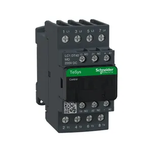 StarterContactor magnetik 3 tiang, 40A 220Vdc 50/60Hz