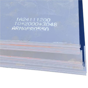 แผ่นเหล็ก Ar500 Fd56 Fd59 Fd79ระดับ4 Np500 Np550 3-20มม. แผ่นเหล็กขีปนาวุธ - Product Image 1