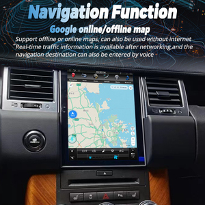 Tesla Phong Cách Màn Hình Cho Land Rover Thể Thao 2010 2011 2012 2013 Xe Qualcomm Android Đài Phát Thanh Navigation Màn Hình Đa Phương Tiện Carplay - Product Image 5