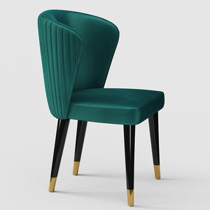 <span class=keywords><strong>Chaise</strong></span> de restaurant de luxe haut de gamme, fauteuil en métal, <span class=keywords><strong>chaise</strong></span> de salle à manger minimaliste en velours pour hôtel, restaurant, maison - Product Image 3