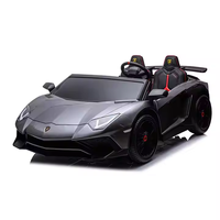 Voiture électrique WELLDONE WDA-8803 pour enfants de 2 à 4 ans, voiture de sport à batterie avec portes à ciseaux hydrauliques