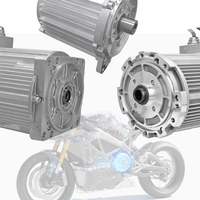 Motor Industri PMSM IE5 IP67 Hairpin Winding Heavy Duty 72V 15HP hingga 11KW 4000 hingga 20000 Watt 15HP 3000 hingga 7000 RPM 20 hingga 85 Nm