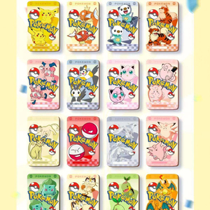 การ์ดสะสมโปเกมอนพร้อมกรอบตกแต่งสวยงาม การ์ดสะสมอนิเมะ ทรีคโค คอมบัสเคน สวอบลู การ์ตูนเกม การ์ดสะสมหายาก - Product Image 3