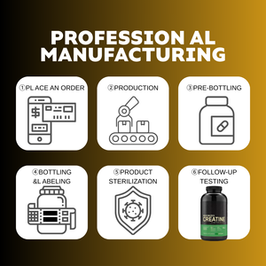 Capsule monoidrato micronizzato di creatina monoidrato supporto 100% muscolare puro monoidrato 60 capsule - Product Image 6