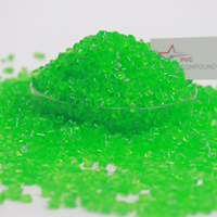 Granulés de fil de câble PVC à performance optimale Matériau flexible durable et de haute qualité combiné avec du PVC modifié