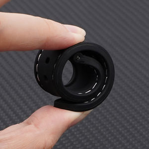 Bracelet de montre en caoutchouc étanche de vente chaude 20 22 24mm bracelet de montre de remplacement à dégagement rapide avec une belle <span class=keywords><strong>ligne</strong></span> de couture - Product Image 4