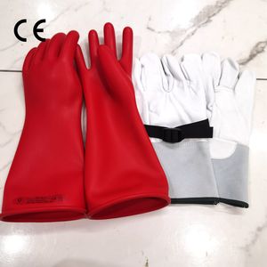 Gants de protection contre les arcs électriques, protection contre les arcs électriques, 1000 V, gants en caoutchouc pour électriciens - Product Image 2