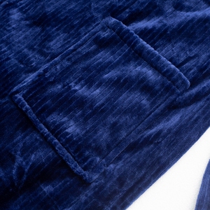 Made in China superiore qualità di corallo del panno morbido accappatoio produttori <span class=keywords><strong>pigiama</strong></span> da <span class=keywords><strong>uomo</strong></span> - Product Image 4