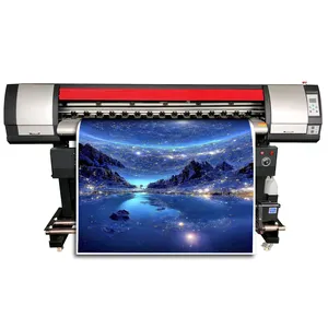 High speed stable XP600 I3200 head garment roll dye sublimation printer large format digital polyester fabric