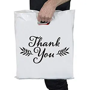 Wholesale Professional Custom Personalized Plastic Bag Die Cut Handle Eco Shopping Bag For Store
