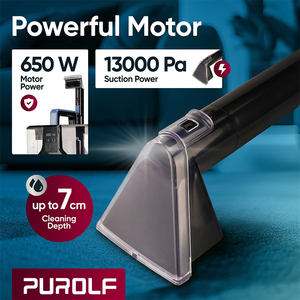 Limpiador <span class=keywords><strong>de</strong></span> Alfombras Portátil <span class=keywords><strong>de</strong></span> 650W, Limpiador Profundo <span class=keywords><strong>de</strong></span> Tapicerí<span class=keywords><strong>a</strong></span> y Sofás para el Hogar - Product Image 4