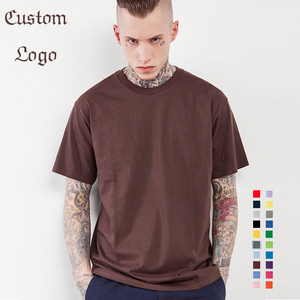 เสื้อยืดคอกลมสีขาวแขนสั้นผ้าฝ้าย 100% สำหรับผู้ชายและผู้หญิง ไซส์ใหญ่ พิมพ์ลายดิจิตอลได้ตามสั่ง ขายส่งแบบเปล่าไม่มีลาย - Product Image 2