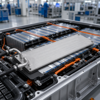 Nouvelle plaque de refroidissement liquide en alliage d'aluminium usinée CNC sur mesure Neovehi pour modules de batteries de véhicules électriques, service OEM/ODM Jiangsu
