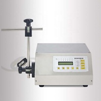 Machine de remplissage de liquide Semi-automatique, petite taille avec commande numérique, pour huile, parfum, eau, jus, liquide