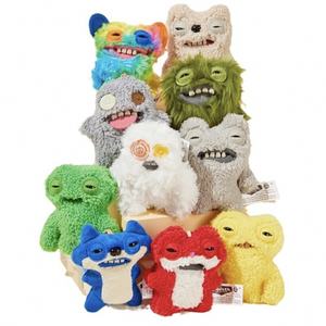 Auténtico Colgante de Monstruo de Dientes Grandes y Adorables, Peluche de Dientes Divertidos, Muñeco de Peluche Feo-Adorable Relleno de Algodón PP - Product Image 4