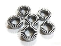 Noyau axial personnalisé / Stator axial en acier au silicium auto-adhésif pour moteur axial