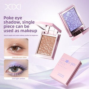 Paleta de sombras de ojos de un solo color Xixi Colored Glaze, mate, a prueba de agua, en polvo, natural, sedoso, de larga duración, ideal para estudiantes, Guangdong - Product Image 3