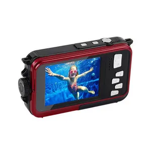 2023 Hot Selling Onderwater Camera 'S Fhd 2.7K Digitale Selfie Dual Screen 48mp Camera Waterdichte Camcorder