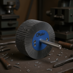 Disco Abrasivo de Tela Ttake de 50x20 mm con Eje de 6 mm, Grano 120, para Pulir Metal - Product Image 3