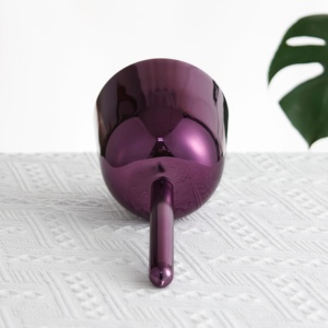 Ensemble de bols chantants en cristal bol à poignée instruments de percussion bols sonores chakra méditation yoga <span class=keywords><strong>guérison</strong></span> sonore 432hz 440hz - Product Image 5