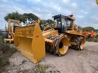 Compacteur à moteur diesel CAT 826H d'occasion, rouleau compresseur à tambour unique, puissant, efficace, fiable, durable, modèle 2021