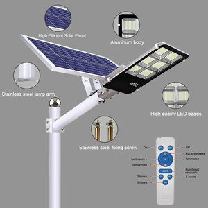 Réverbère solaire extérieur en aluminium imperméable de l'intense luminosité IP65 LED 10W-300W séparé pour l'application de route - Product Image 4