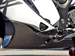 AISKA Carbon 100% Fibre de <span class=keywords><strong>carbone</strong></span> sèche 3K véritable, carénage inférieur de moto pour Suzuki GSX1300R <span class=keywords><strong>Hayabusa</strong></span> 2021-2026 - Product Image 3