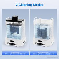 Mesin Pembersih dan Pengeras Resin 7.5L untuk Model Cetak 3D LCD/SLA/DLP
