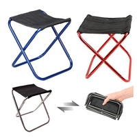 Mini tabouret pliant Portable tabouret de pêche de Camping pour adultes randonnée jardinage et plage avec sac de transport