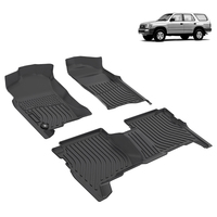 Tapis de voiture 3D TPE toutes saisons pour Toyota 4Runner 1996 - 2002 N180 Hilux Surf / Hilux SW4 3ème génération